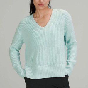 Lululemon Merino Wool V-Neck Sweater